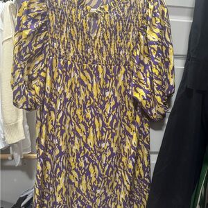 LSU Purple and Yellow Dress
